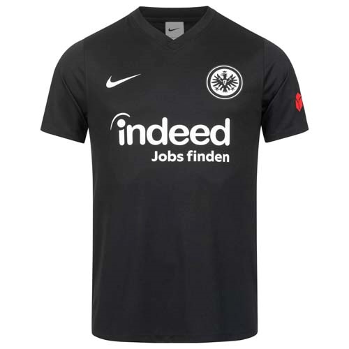 Heimtrikot Thailand Eintracht Frankfurt 2021-2022 Schwarz Günstige Fußballtrikots